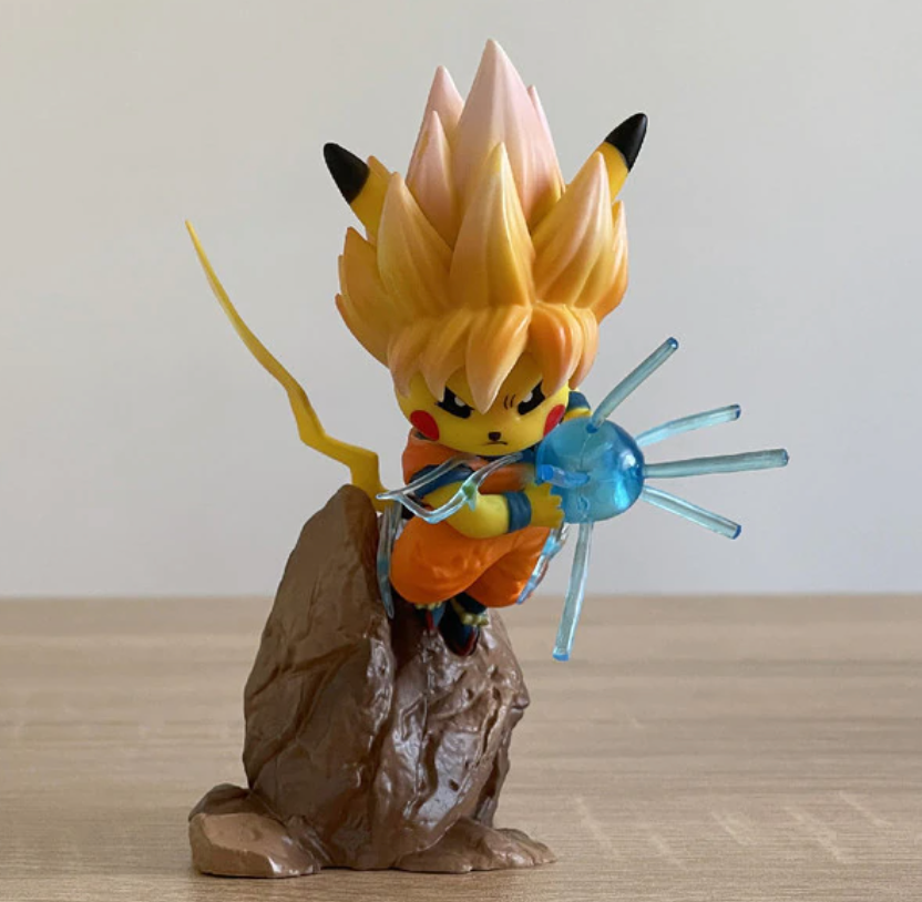 Pikachu Cos Goku SSJ