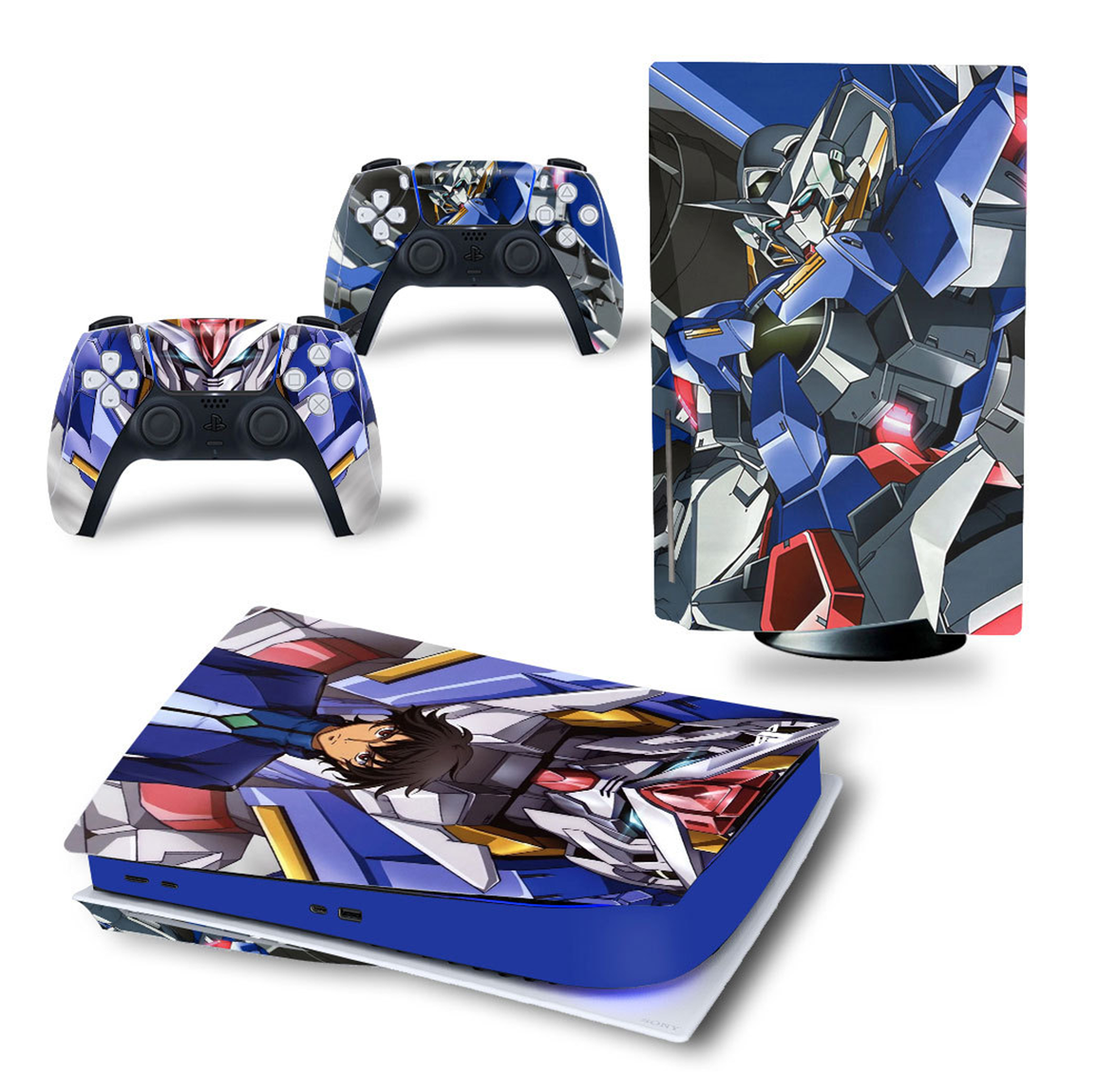 Gundam 1 PS5 Sticker (Please Read Description)