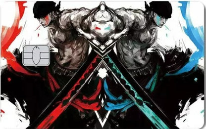 One Piece - Zoro Credit Card Sticker(Please Read Description)