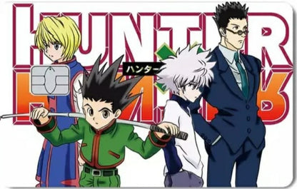 Hunter X Hunter - Main Cast Credit Card Sticker (Please Read Description)