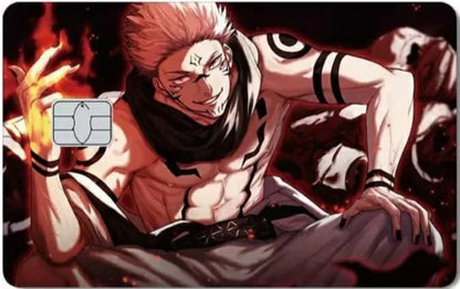 Jujutsu Kaisen - Sukuna Credit Card Stickers (Please Read Description)