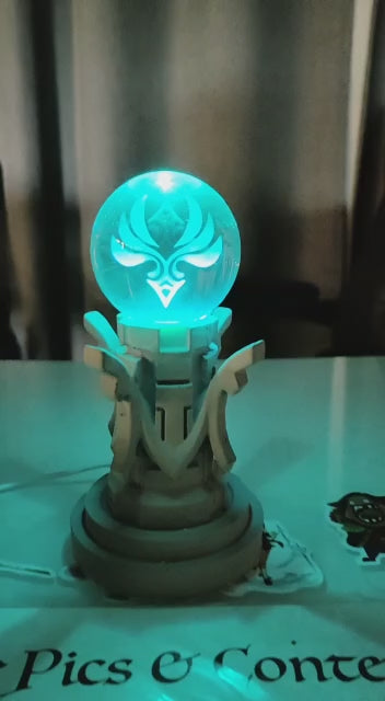Genshin Impact - Element Night Lamps (Please Read Description)