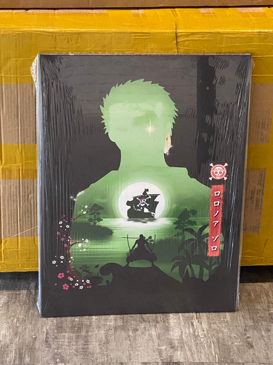 One Piece Zoro Wall Art 23x17