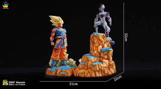 Dragon Ball Z - Jacksdo Studio - Goku vs Frieza Resin Statue