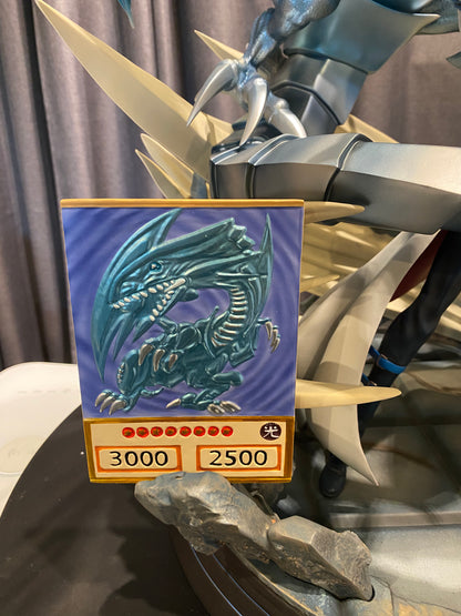 [US STOCK] Dynamic Studio - Kaiba with Blue Eyes White Dragon Resin Statue