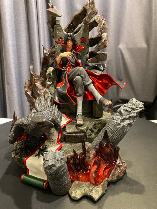 Naruto - IZ Studio- Itachi on Throne Resin Statue 1/7th