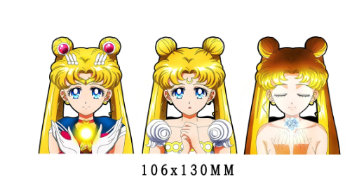 Sailor Moon 3D Decal(Please Read Description)